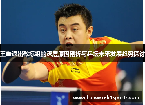 王皓退出教练组的深层原因剖析与乒坛未来发展趋势探讨
