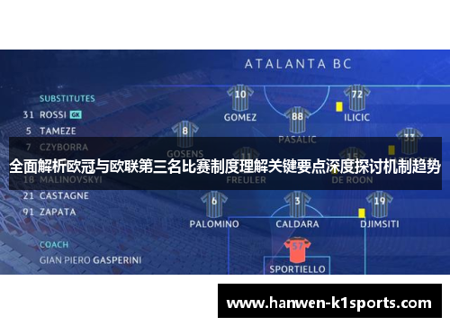 全面解析欧冠与欧联第三名比赛制度理解关键要点深度探讨机制趋势